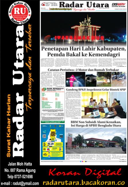 RADAR UTARA, 3 DESEMBER 2024