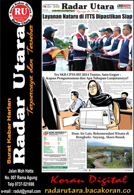 RADAR UTARA, 15 DESEMBER 2024