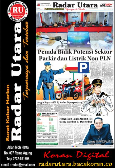 RADAR UTARA, 16 DESEMBER 2024