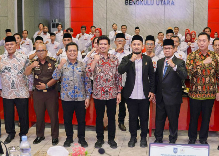 Koni Bengkulu Utara Periode 2025-2029 Resmi Dilantik, Bupati Serukan Sinergi Lahirkan Atlet Berprestasi