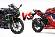 Duel Motor Sport 150cc! Pilih Honda CBR 150R atau Yamaha R15? Segini Perbandingan Harganya