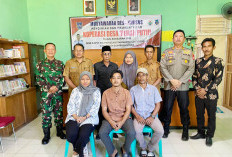 Pemdes Karya Pelita Bentuk Kopdes Merah Putih, Juga Serahkan Bangunan DD Tahap I TA 2025