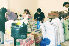 Solidaritas Sumatera Menggema di Lubuk Sanai III, Risma Masjid Baiturrohim Galang Donasi untuk Korban Bencana