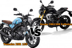 Mana yang Lebih Gantengan, Honda CB150R ExMotion atau Yamaha XSR 155?