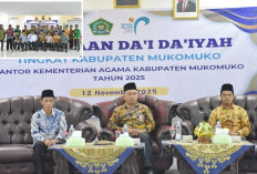 Kemenag Mukomuko Perkuat Dakwah Santun Lewat Pembinaan Da’i