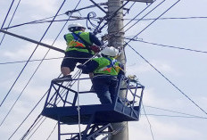 Dishub Tambah Pemasangan Lampu PJU di Kota Mukomuko