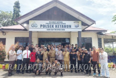 Tingkatkan Keamanan dan Ketertiban, Polsek Koordinasi Lintas Sektor