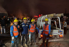 Listrik Sudah Menyala, PLN Siagakan Tim di Lokasi Kebakaran