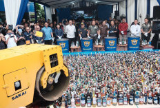 Lewat Penindakan dan Pemusnahan Barang Kena Cukai Ilegal, Bea Cukai Lindungi Masyarakat