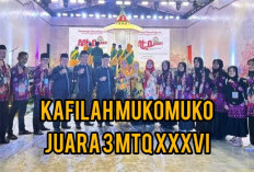 Kafilah Mukomuko Juara 3 MTQ XXXVI Provinsi Bengkulu