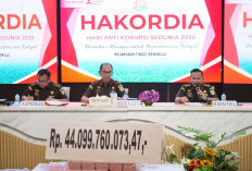 Tahun Ini, Kejati Bengkulu Tangani Perkara Korupsi Dengan Kerugian Negara Rp 3,39 T