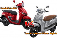 Retro Premium Paling Power: Honda Stylo 160 Siap Jegal Yamaha Grand Filano 125 Hybrid Bulan Ini
