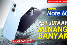 Gokil! Ini Bocoran Spesifikasi Realme Note 60, Bakal Hadir 30 Agustus di Indonesia, Diklaim Tangguh..