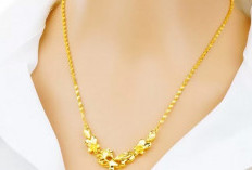 Berhias Sambil Menabung ! Mom Ini Rekomendasi Model Kalung Emas 2025 Elegan Cocok Untuk Pakaian Harian