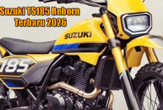 'Libas' Segala Medan! Motor Trail Legendaris Suzuki TS185 Reborn 2026 Cuman Dibanderol Rp 18 Jutaan
