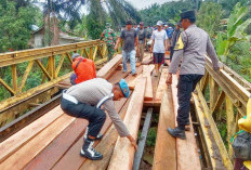 Jembatan Darurat Lembah Duri Masih Bertahan, Warga Berharap Anggaran Perubahan 2025