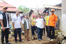 BPBD Lakukan Assessment Bencana Longsor di Pondok Panjang