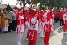 Gerak Jalan Pelajar, Keindahan dan Seni Baris Berbaris Dinilai Panitia