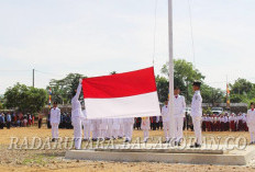 Perlombaan dan Upacara HUT RI di Kecamatan Ulok Kupai, Khidmat dan Sukses