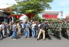 Korem 041/Gamas Latihan Penanganan Kerusuhan Massa Pasca Pilkada