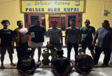 Beraksi di 9 TKP, 3 Pelaku Pencurian Dibekuk Polsek Ulok Kupai