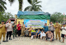 Kades Karya Pelita Kirimkan 1 Truk Bantuan ke Lokasi Bencana di Sumbar 