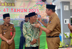Dihadiri Sekda, HUT Desa Padang Jaya, Momentum Lestarikan Gotong Royong