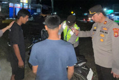 Polsek Putri Hijau Gelar KRYD di Jalinbar Sumatera, 3 Ditilang dan 10 Pengendara Buat Pernyataan Tertulis
