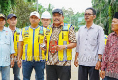 Pemprov Tambah Volume Pembangunan Jalan Suka Merindu-Tanjung Harapan Menjadi 16 Km