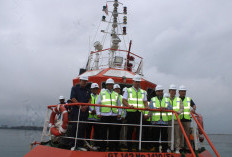 Kunjungi Pelabuhan Pulau Baai, AHY: Tinjau Progres Implementasi Inpres