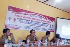Perkuat Ekonomi Desa, Pemdes Bandar Jaya Pramusdes Pembentukan Kopdes Merah Putih