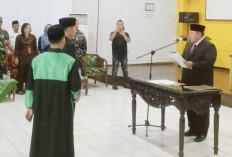 Bupati Huda Lantik Marjohan Sebagai Pj Sekda Mukomuko