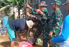 Satgas TMMD Kodim 0428/Mukomuko Kerja Nyata di Sumber Makmur, Air Mengalir, Rumah Dibedah, Jalan Diperbaiki