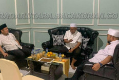 Silaturahmi Idul Fitri, Gubernur Helmi dan Saleh Sepakat Majukan Bengkulu
