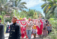 Lestarikan Tradisi dan Wujud Syukur, Pemdes Kota Praja Gelar Sedekah Bumi dan Kirab Tumpeng Agung