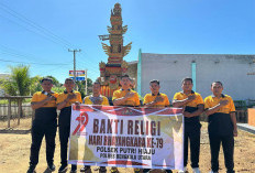 Bakti Religi Polsek Putri Hijau Sambut HUT Bhayangkara, 3 Rumah Ibadah di Dibersihkan