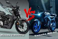 Honda CB300R Vs Yamaha MT-03 2026, Pilih Performa Ngejambak Atau Fitur Lengkap Harga Terjangkau