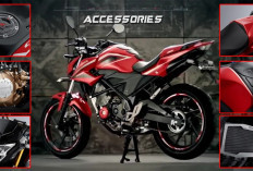 Ini 6 Aksesori Pilihan Resmi Honda CB150R Streetfire 2025 