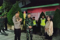 Wujudkan Rasa Aman dan Nyaman Saat Natal, Gabungan TNI-Polri Patroli di Bengkulu Utara 
