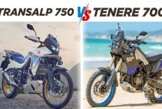 Honda XL750 Transalp Vs Yamaha Tenere 700: Duel Spesifikasi Moge Adventure Rally