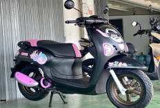 Mini Skutik Paling Playful! Cicilan Honda Scoopy Kuromi Ratusan Ribu Per Bulan