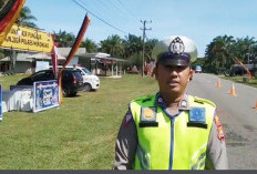 Polres Mukomuko Pastikan Keamanan Pengendara di Jalinbar Sumatera