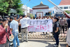 Massa Kecewa, Legalitas HGU PT. ABS Tak Diperlihatkan BPN Bengkulu