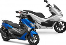 Duel Skutik Maxi 160cc : Honda PCX 160 RoadSync vs Yamaha NMAX Turbo 2025, Siapa Paling Unggul?