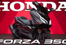 Honda Forza 350 Model 2026 Meluncur, Motor Canggih Fitur Modern dan Mesin Teknologi Euro 5+
