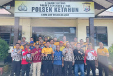 Kapolsek Ketahun Coffee Morning, Eratkan Sinergi Bersama Tripika dan Kades