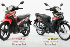 Motor Bebak Ini Dicari! Honda Revo X Tahun Berapa Rilis? Bandingan dengan Revo Fit dan Yamaha Vega Force