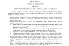 Keren! Bupati di Bengkulu Ini, Satu Pemikiran dengan Mendagri, Kuatkan Siskamling di Daerah
