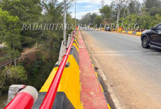 Besi Jembatan Jalinbar Simpang Karang Pulau Diduga Jadi Sasaran Pencuri