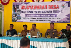 Desa Air Muring Rampungkan Sertifikasi dan MDST Dana Desa Tahap I TA 2025